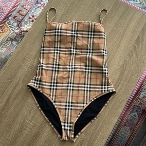 NWOT Burberry One Piece Swimsuit